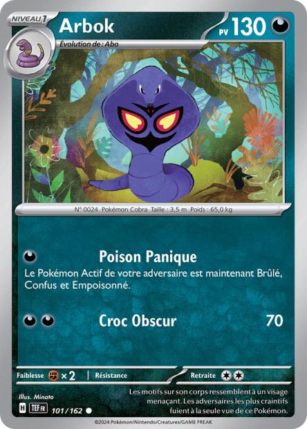 101/162 Arbok