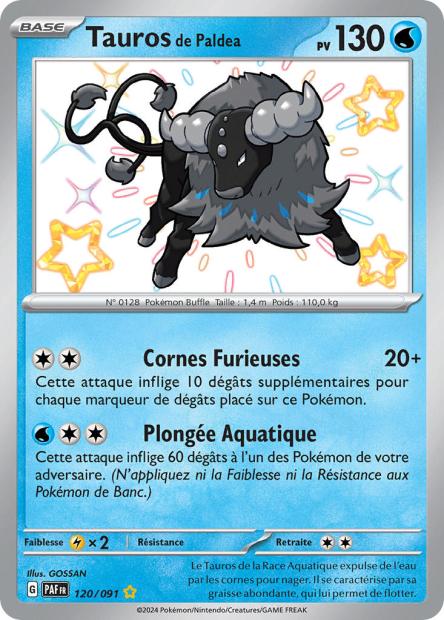 120/091 Tauros de Paldéa