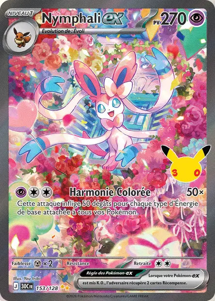 153/128 Nymphali ex - 30 Ans