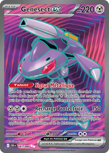 161/086 Genesect ex