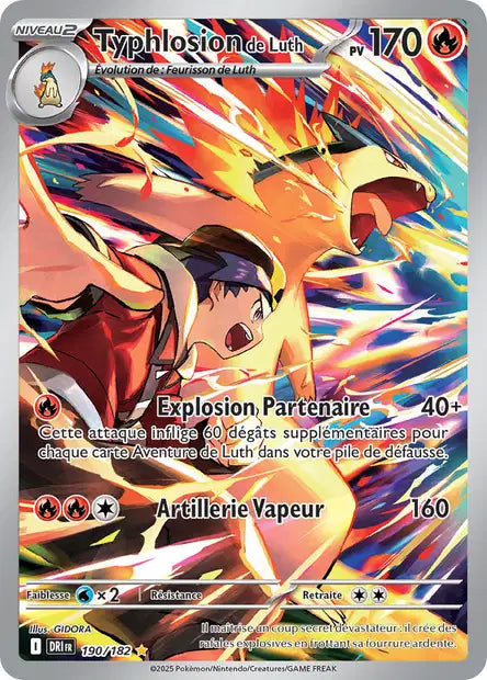 190/182 Typhlosion de Luth
