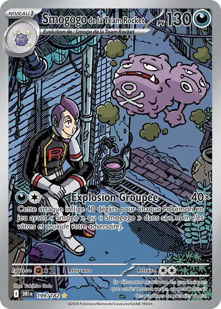 199/182 Smogogo de la Team Rocket