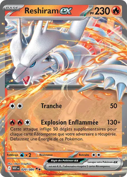 020/086 Reshiram ex