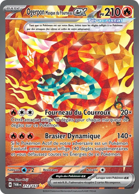 212/167 Ogerpon Masque du Fourneau ex