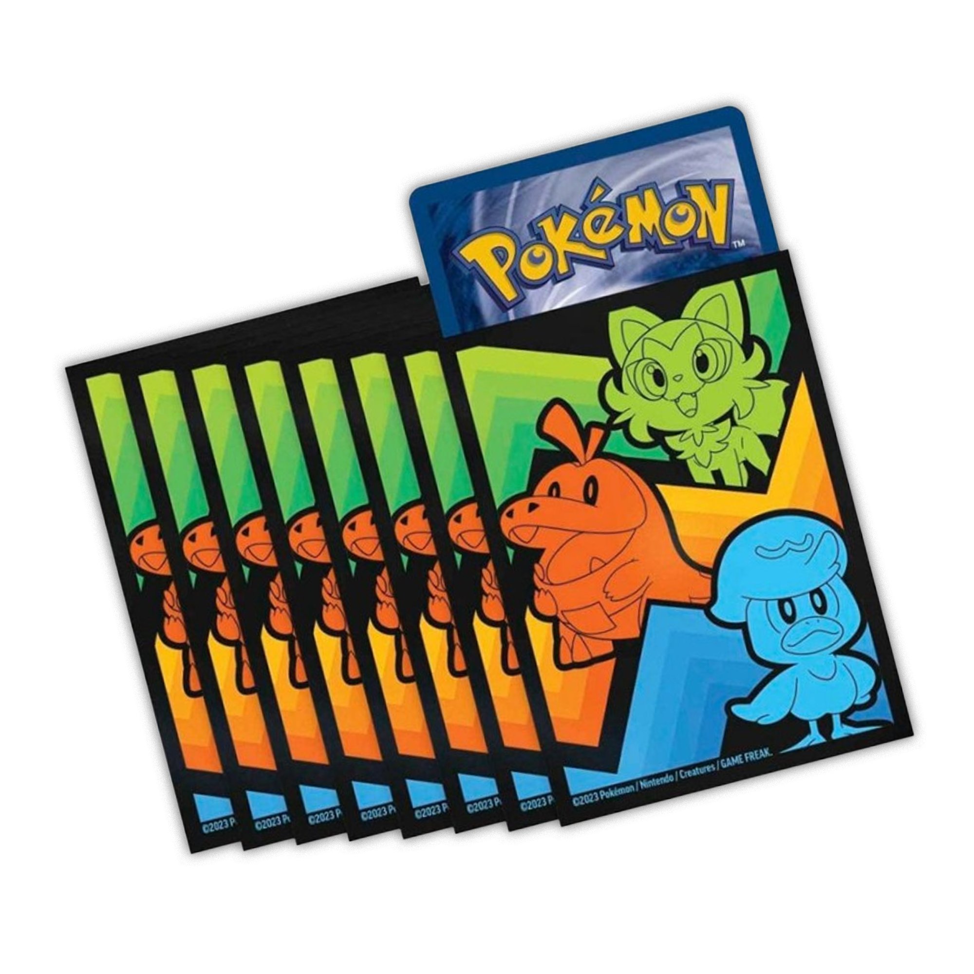Sleeves Starters - Evolution de Paldea