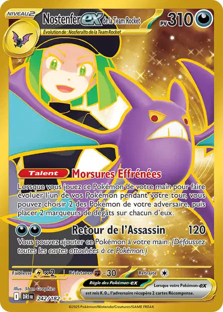 242/182 Nostenfer ex de la Team Rocket