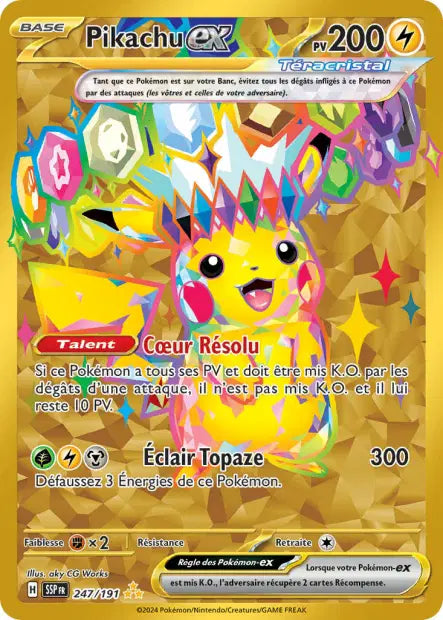 247/191 Pikachu ex