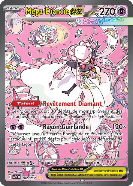 282/217 Méga-Diancie ex