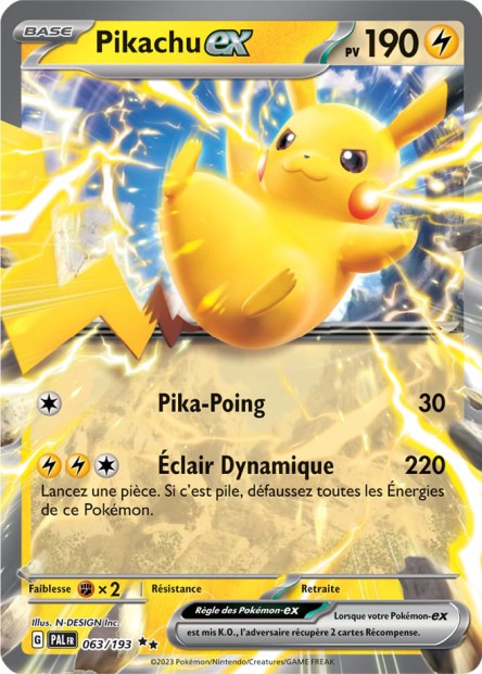063/193 Pikachu ex