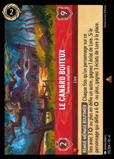 135/204 Le canard boiteux, Taverne malfamée