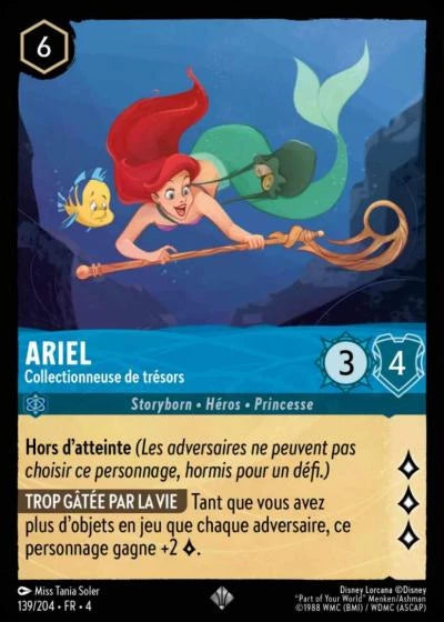 139/204 Ariel, Collectionneuse de trésors
