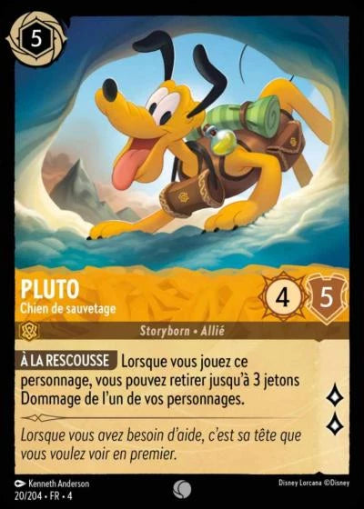 020/204 Pluto, Chien de sauvetage