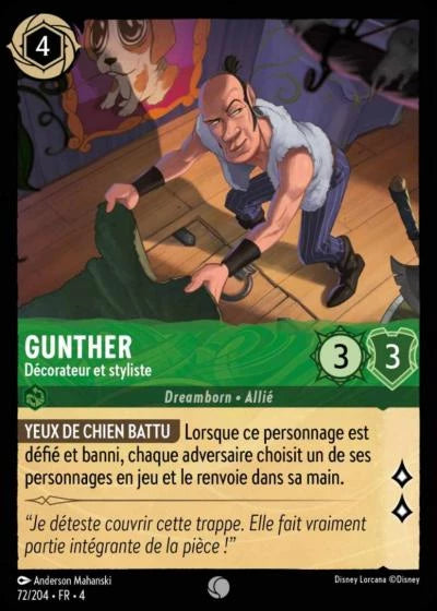 072/204 Gunther, Décorateur et styliste