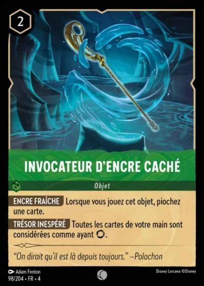 098/204 Invocateur d'encre caché