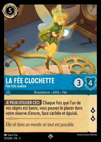 157/204 La Fée Clochette, Fée très maline