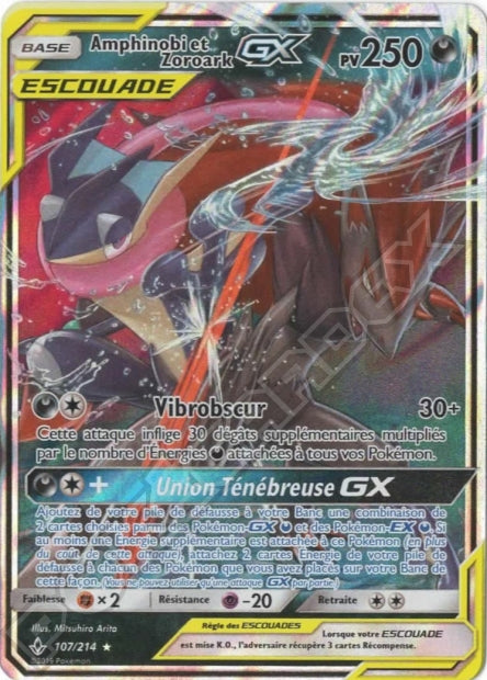 107/214 Amphinobi et Zoroark-GX