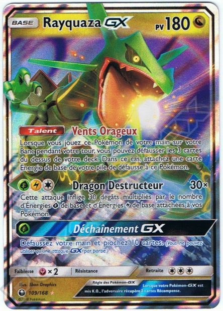 109/168 Rayquaza-GX