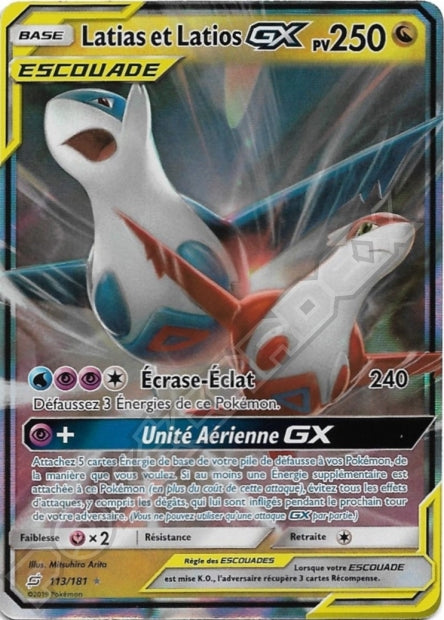 113/181 Latias et Latios-GX