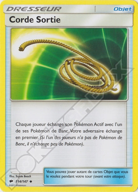 114/147 Corde Sortie
