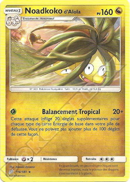 114/181 Noadkoko d'Alola