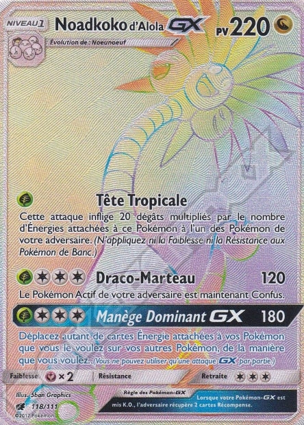 118/111 Noadkoko d'Alola-GX