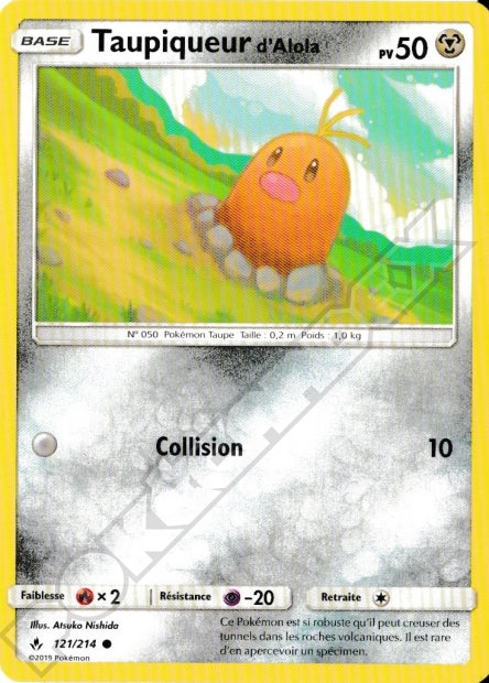 121/214 Taupiqueur d'Alola