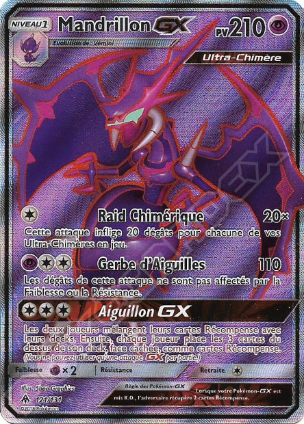 121/131 Mandrillon-GX