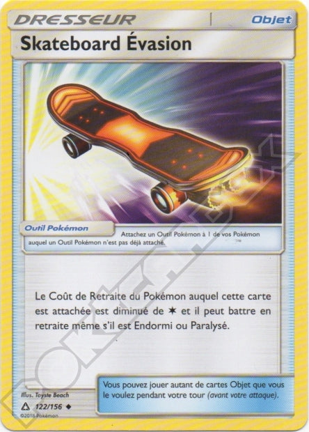 122/156 Skateboard Évasion