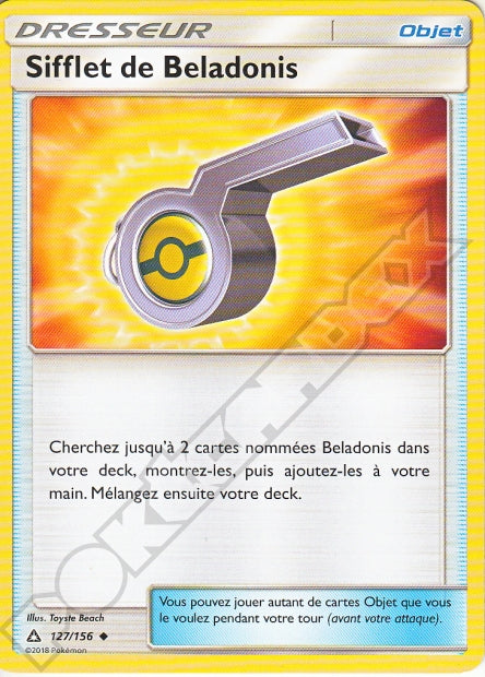 127/156 Sifflet de Beladonis