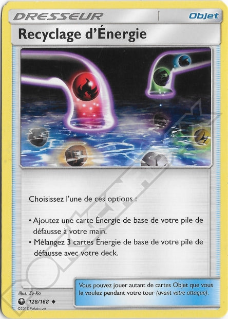 128/168 Recyclage d'énergie