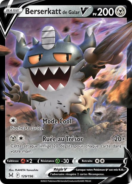 129/196 Berserkatt de Galar-V