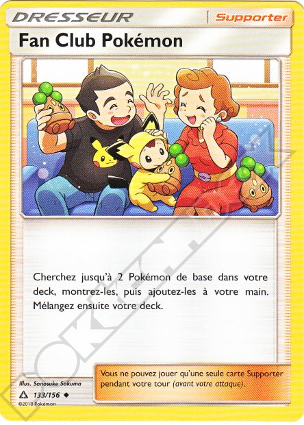 133/156 Fan Club Pokémon