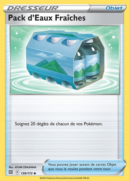 139/172 Pack d'Eaux Fraîches