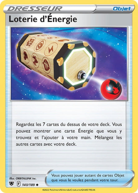 140/189 Loterie d'Energie