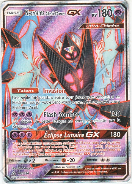 143/156 Necrozma Ailes de l'Aurore-GX