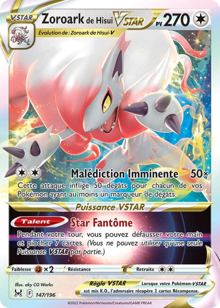 147/196 Zoroark de Hisui-VSTAR