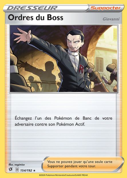 154/192 Ordres du Boss Giovanni