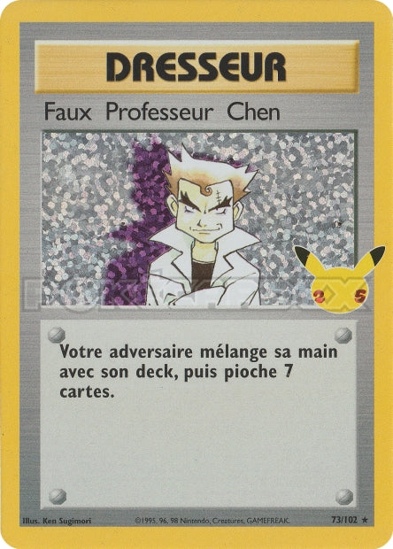 073/102 Faux Professeur Chen