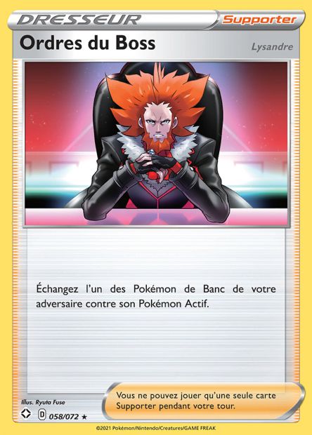 058/072 Ordres du Boss