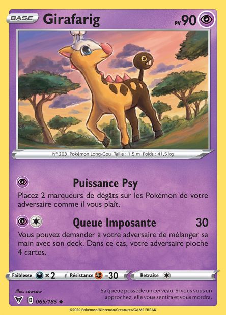 065/185 Girafarig