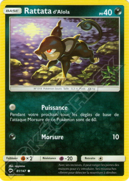 081/147 Rattata d'Alola