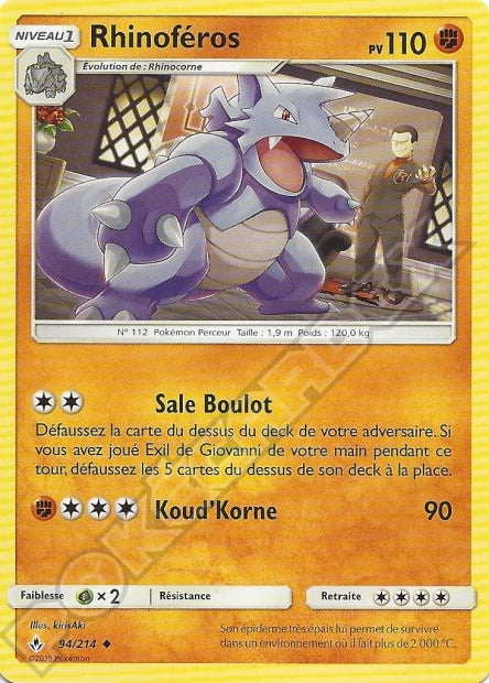 094/214 Rhinoféros