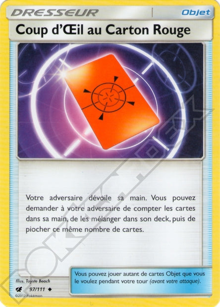 097/111 Coup d’œil au Carton Rouge