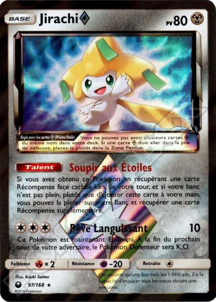 097/168 Jirachi Prisme Étoile