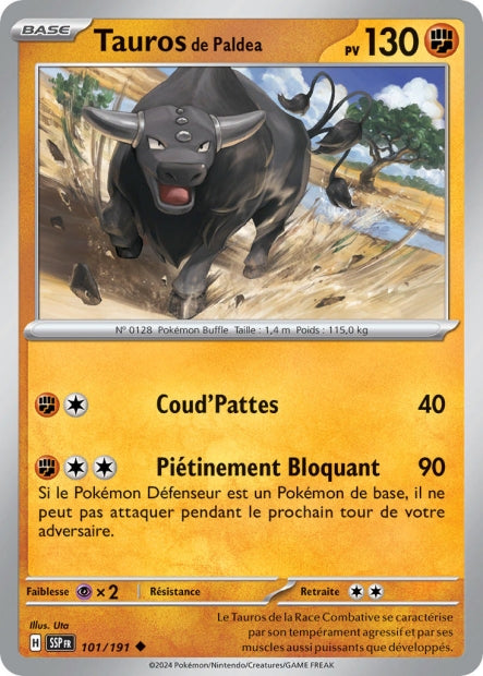 101/191 Tauros de Paldea