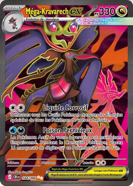 104/086 Mega Kravarech ex