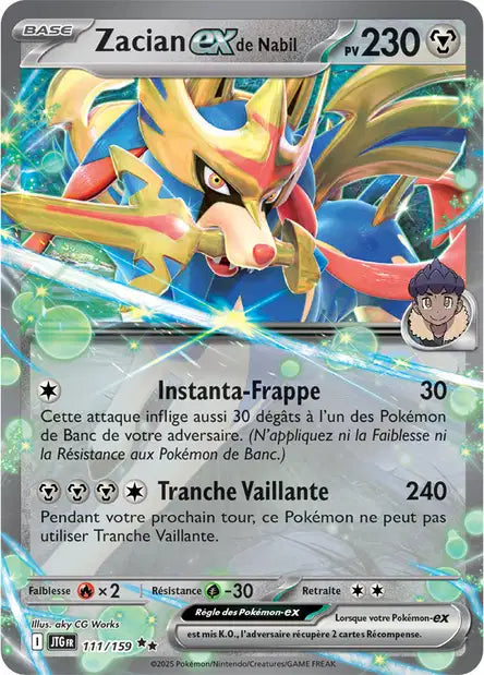 111/159 Zacian ex de Nabil