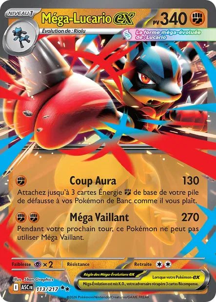 113/217 Méga-Lucario ex