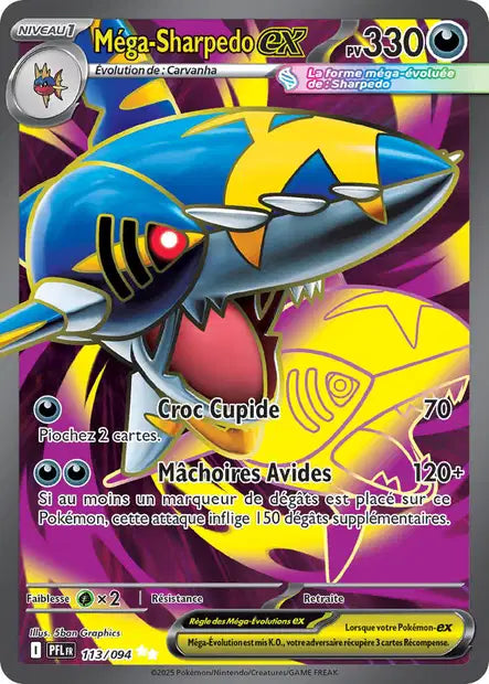 113/094 Méga-Sharpedo ex