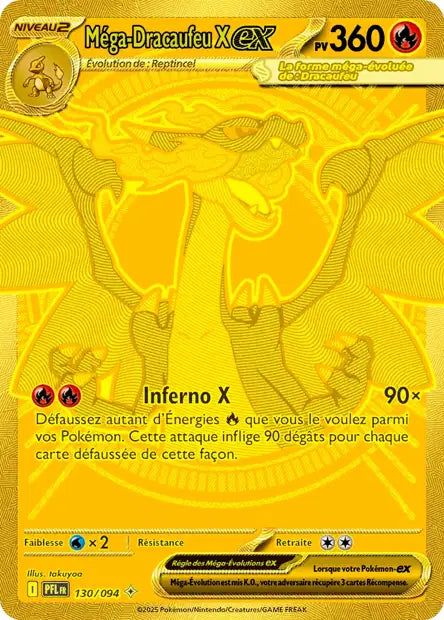 130/094 Méga-Dracaufeu X ex